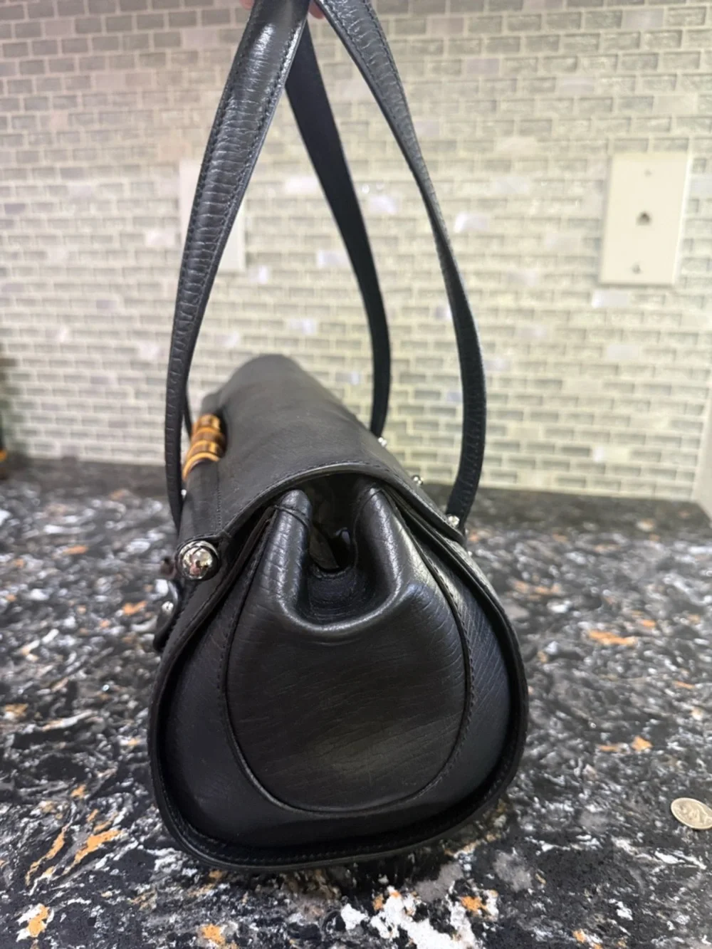 Gucci Bullet Bag -Tom Ford Era 
with Bamboo Accent - Picture 5 of 15